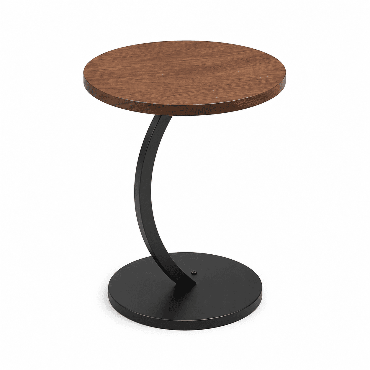 Table d'appoint bois et métal