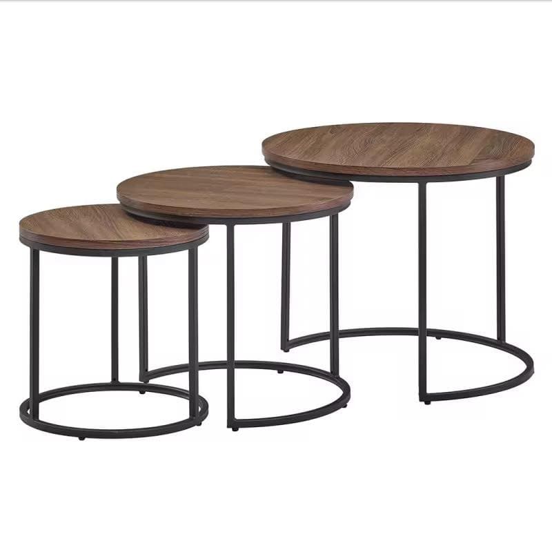 Set de trois tables gigognes contemporaines